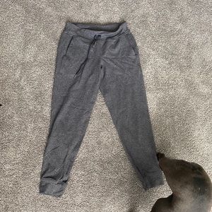 Women’s gray Lululemon joggers